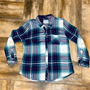 Rails Plaid Flannel Button Down Pocket Shirt